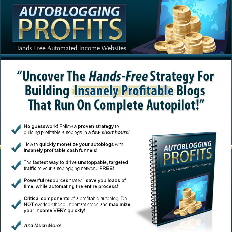 Earn Money Online with Adult Autoblogs -