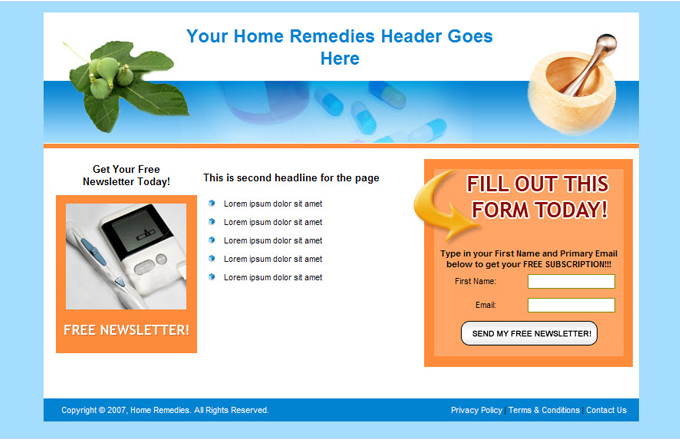 Home Remedy PLR Autoresponder Email Series