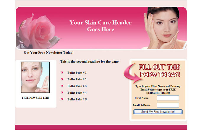 Skin Care PLR Autoresponder Email Series