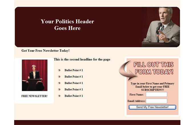 Politics PLR Autoresponder Email Series