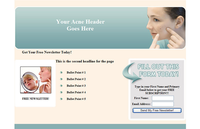 Acne PLR Autoresponder Email Series