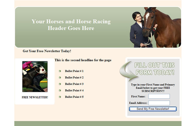 Horses PLR Autoresponder Email Series