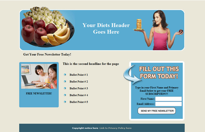 Diets PLR Autoresponder Email Series