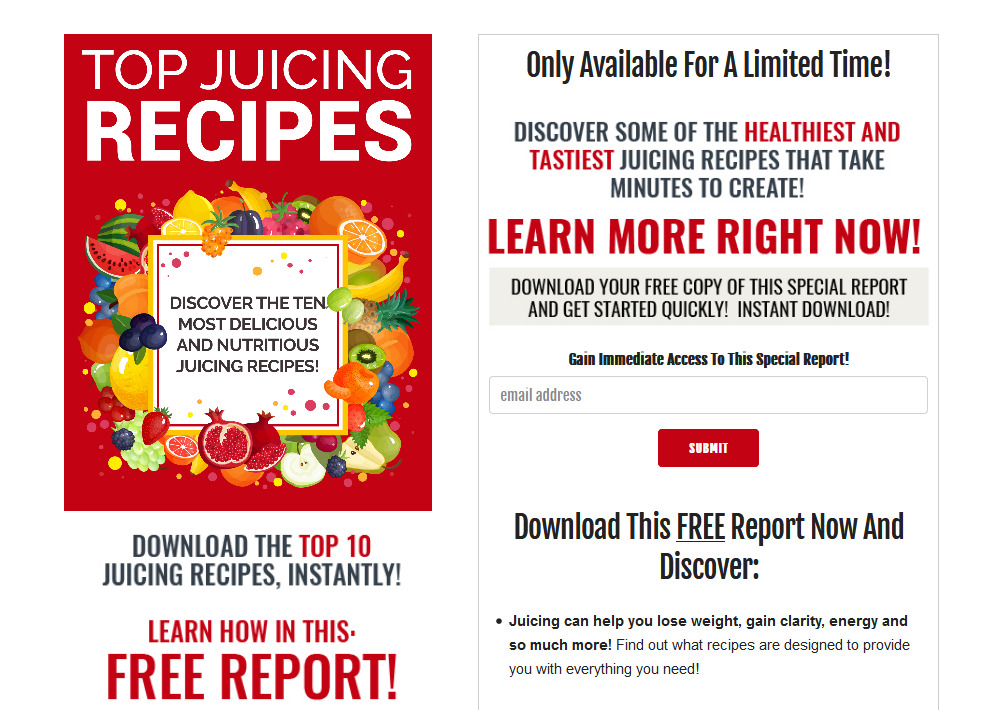 NEW PLR - "Top Juicing Recipes PLR Ebook" Download!!